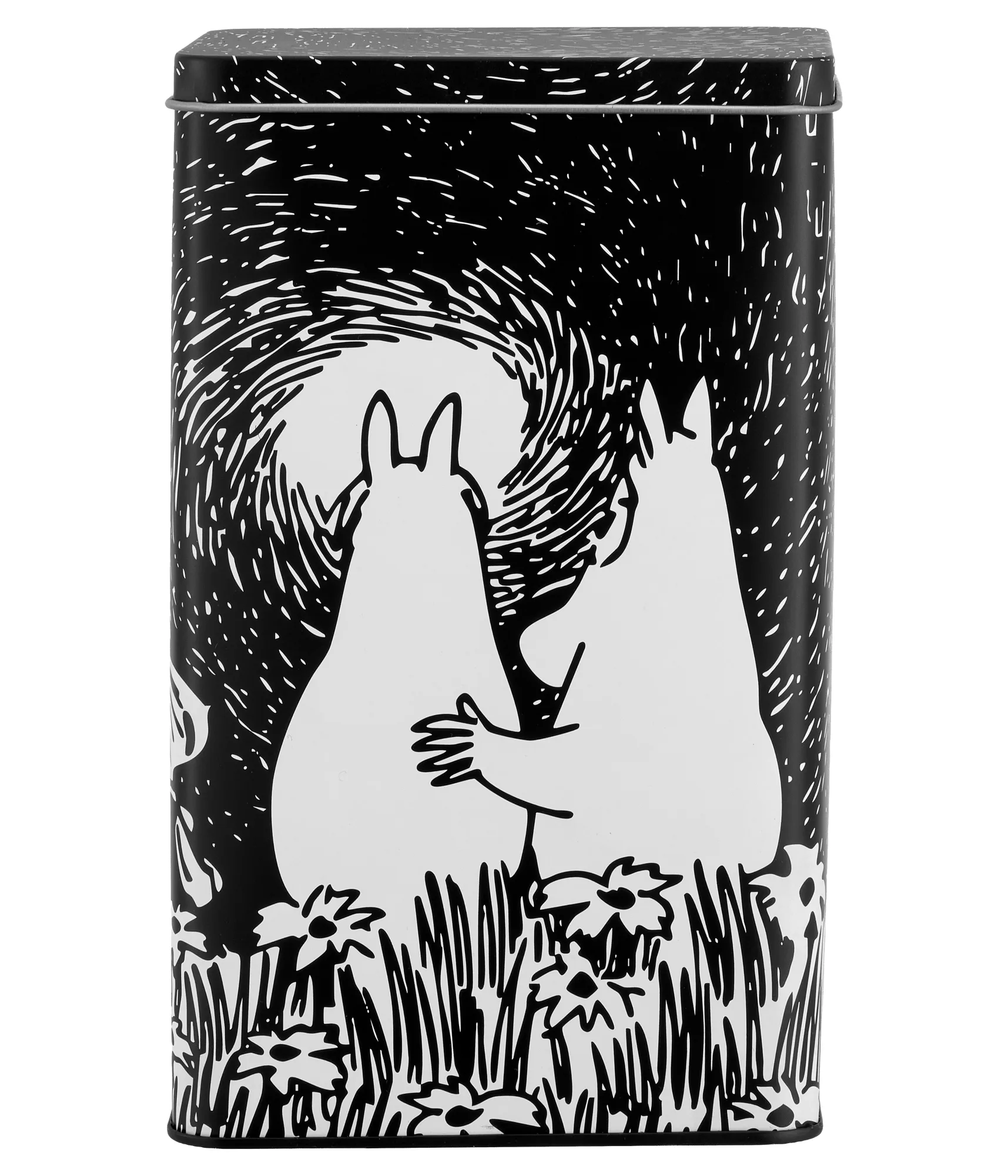 Mumin Friendship kaffedåse i blik, Friendship, 12x8x20 cm Muurla