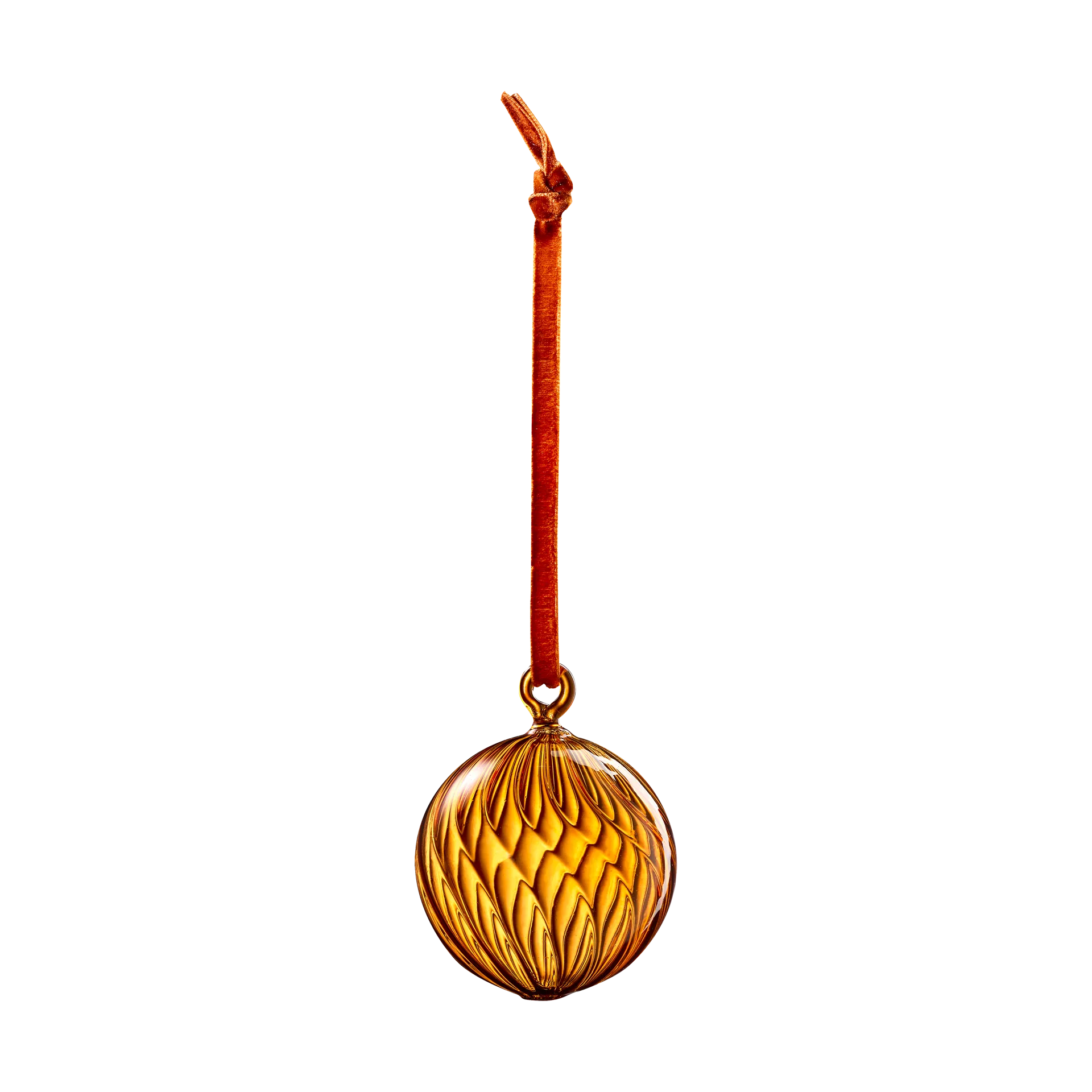 Muurla julekugle Ø6 cm, Amber Muurla