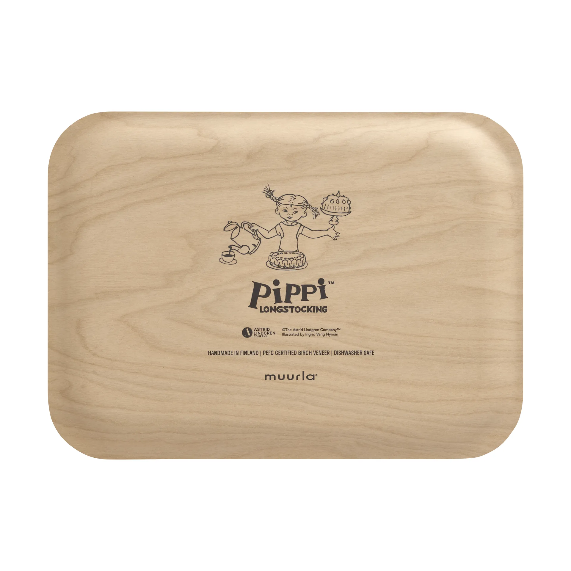 Pippi bakke 20x27 cm, Fødselsdag Muurla