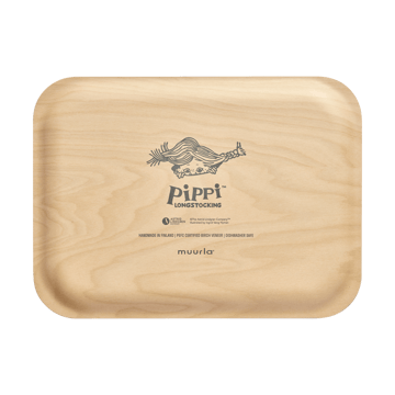 Pippi bakke 20x27 cm - Pippi and the Horse - Muurla