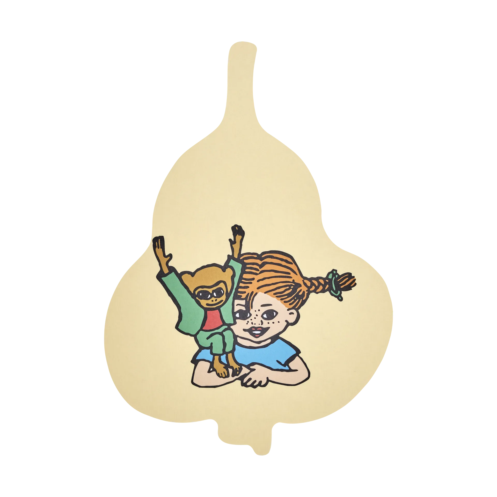 Pippi Chop & Serve skærebræt 21x30 cm, Fruits Muurla