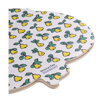 Pippi Chop & Serve skærebræt 21x30 cm - Fruits - Muurla