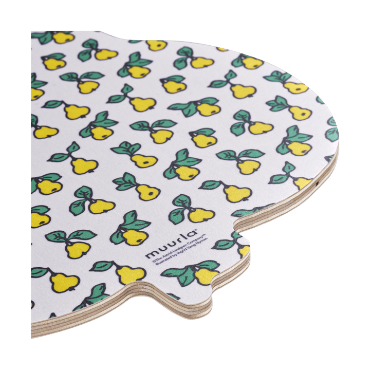 Pippi Chop & Serve skærebræt 21x30 cm, Fruits Muurla