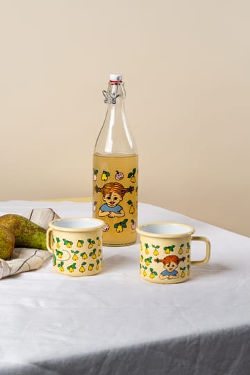 Pippi glasflaske 1 L - Fruits - Muurla