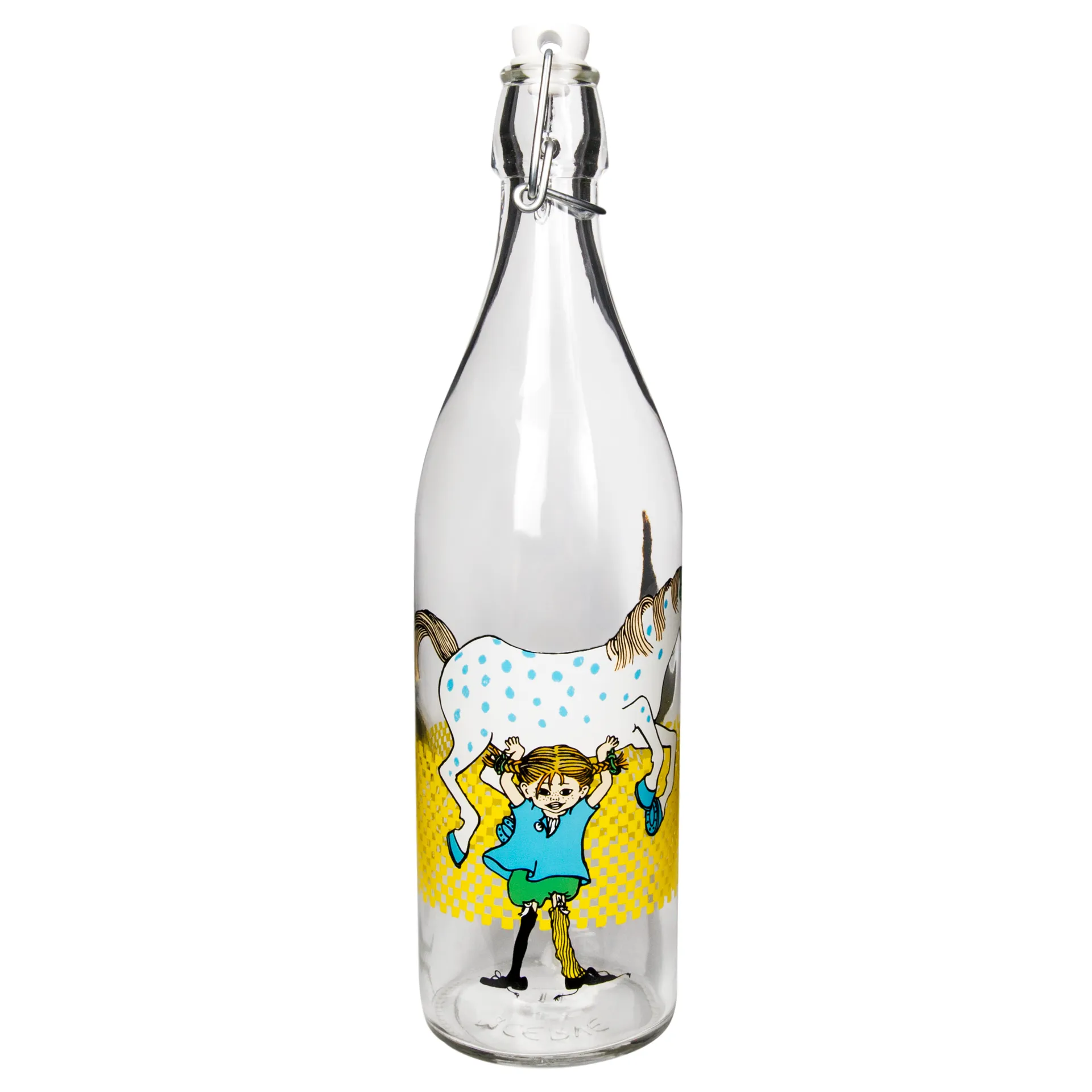 Pippi glasflaske 1 L, Multi Muurla