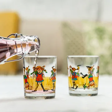 Pippi glasflaske 1 L - Multi - Muurla