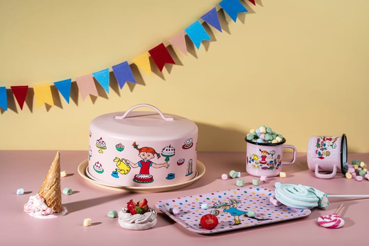 Pippi kagefad med kuppel, Fødselsdag Muurla