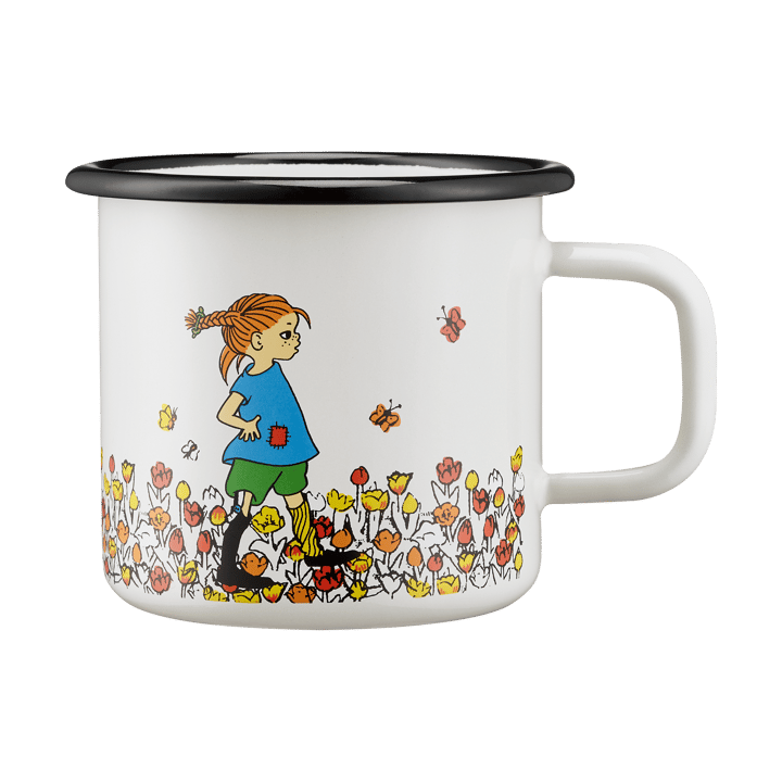 Pippi Longstocking emaljekrus 3,7 dl - Be More Pippi - Muurla