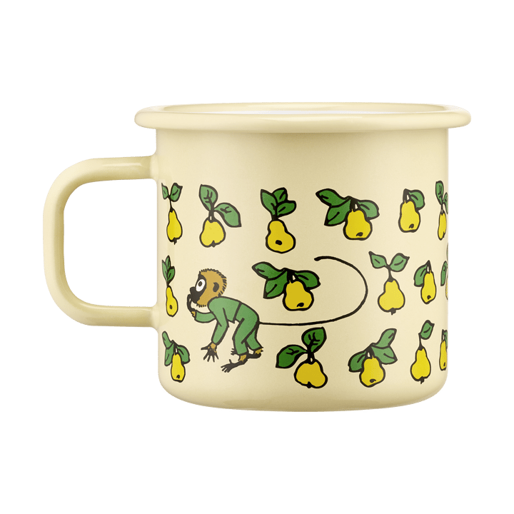 Pippi Longstocking emaljekrus 3,7 dl, Fruits Muurla