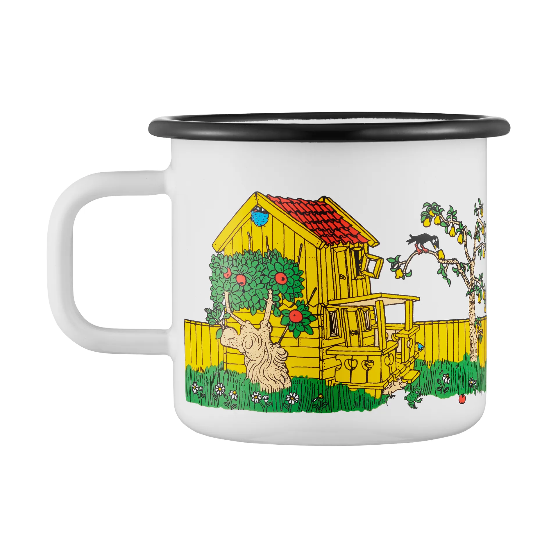 Pippi Longstocking emaljekrus 3,7 dl, The Way Home Muurla