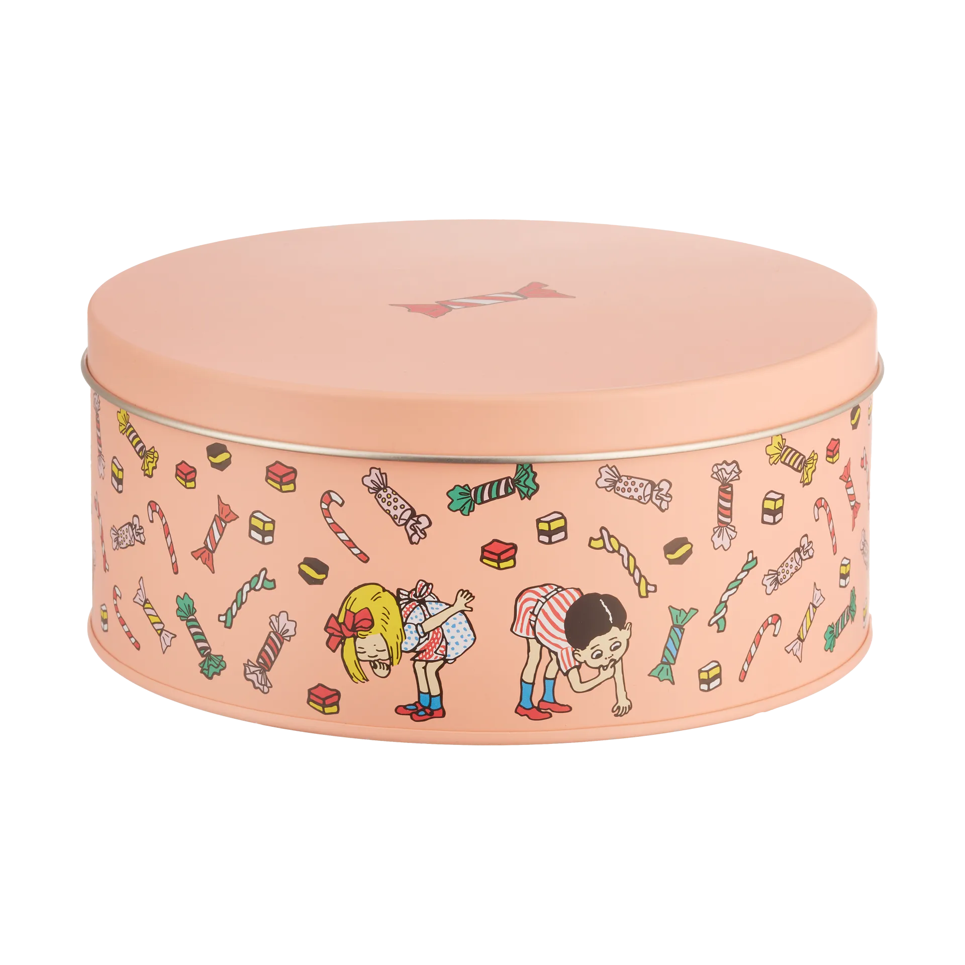Pippi opbevaringskrukke med låg Ø15 cm, Candy Muurla