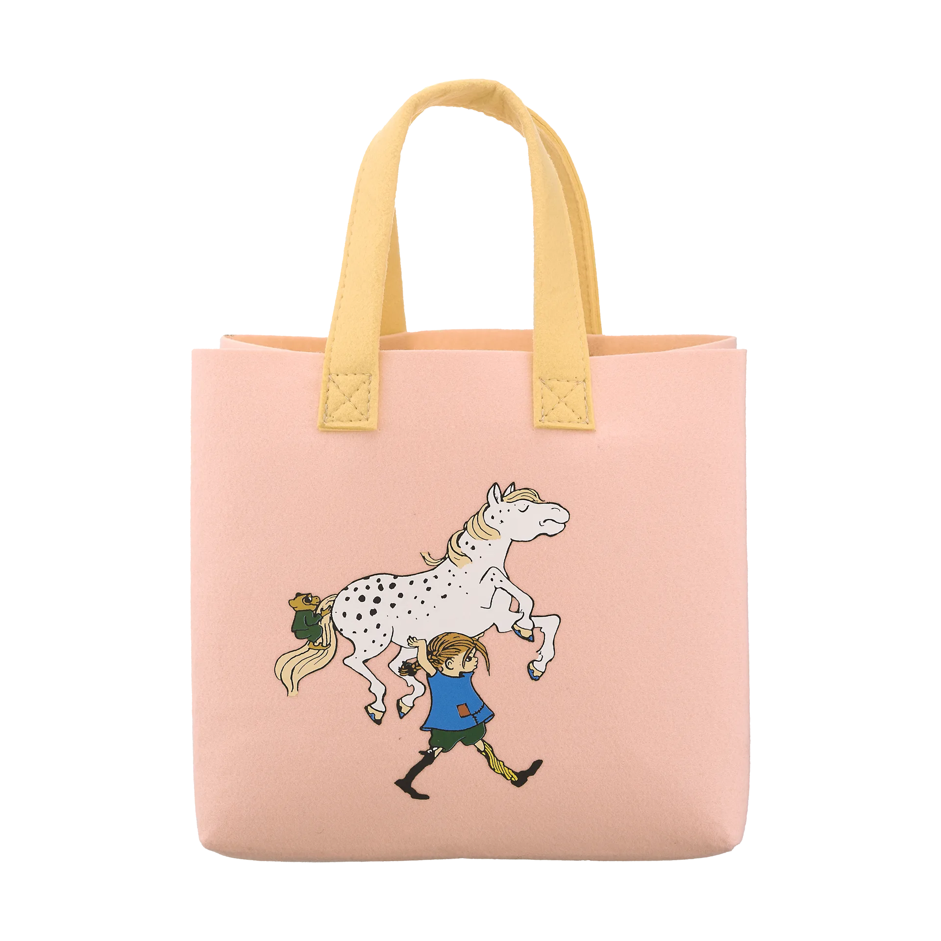 Pippi Tote Bag taske 25x25 cm, Pippi and the Horse Muurla