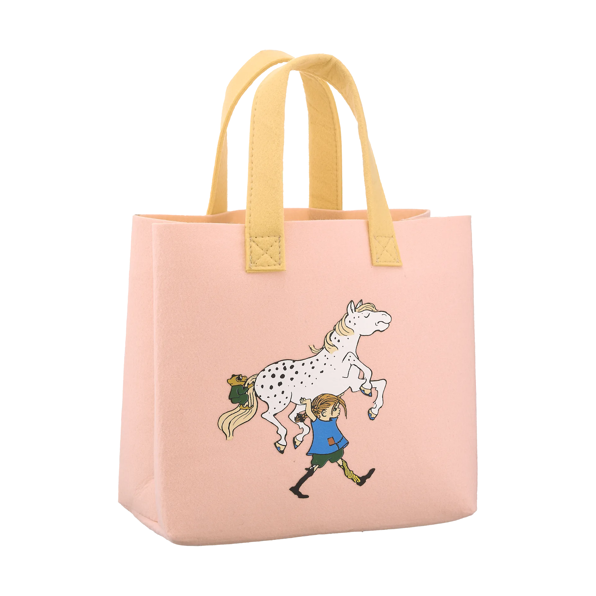 Pippi Tote Bag taske 25x25 cm, Pippi and the Horse Muurla
