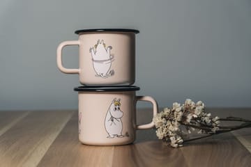 Snorkmaiden Retro emaljekrus 37 cl - Beige - Muurla