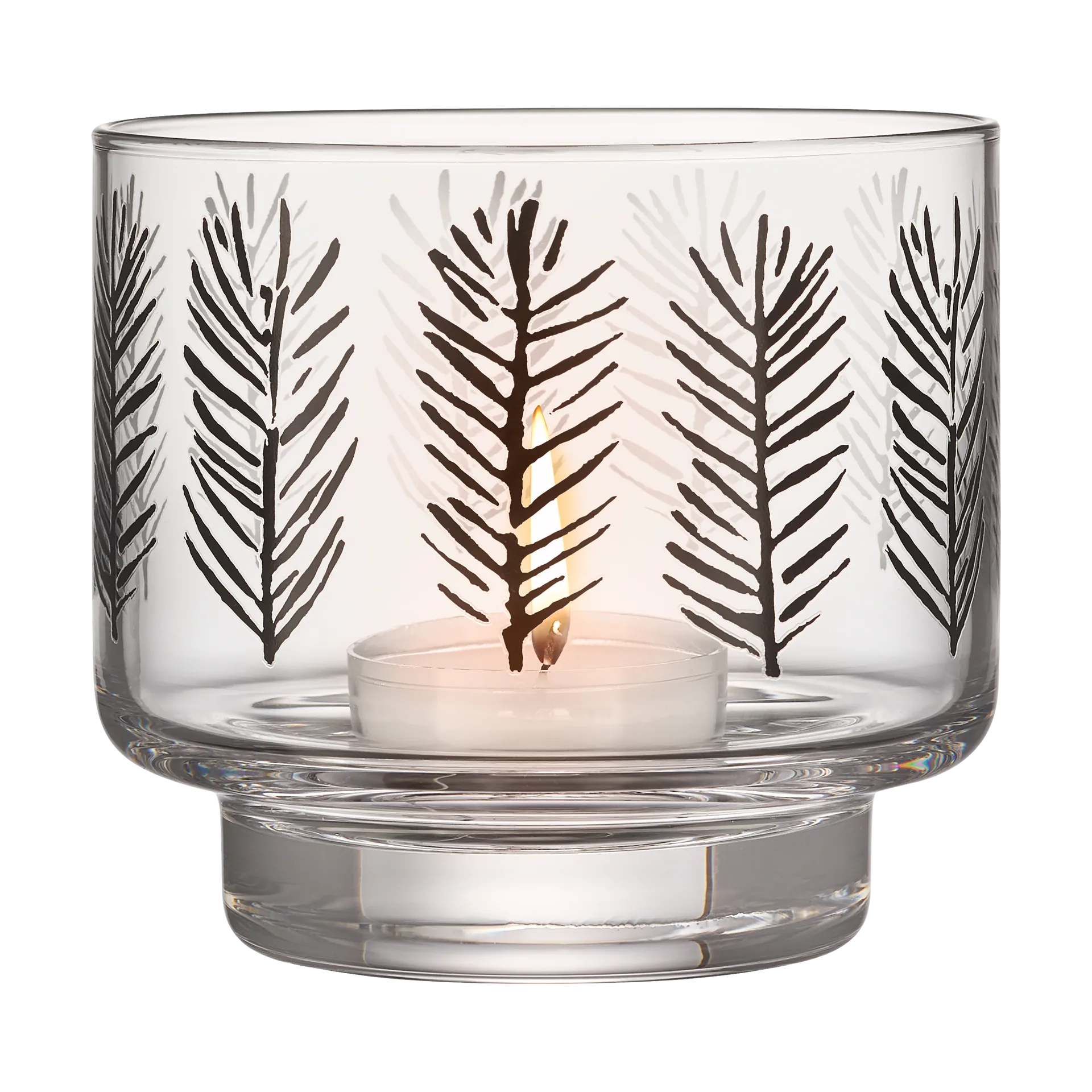 Teemu Järvi x Muurla fyrfadsstage Ø9x8 cm, Spruce branches Muurla
