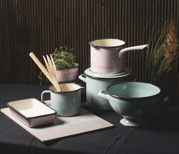 Vappu emaljegryde 3,5 L - Grøn - Muurla