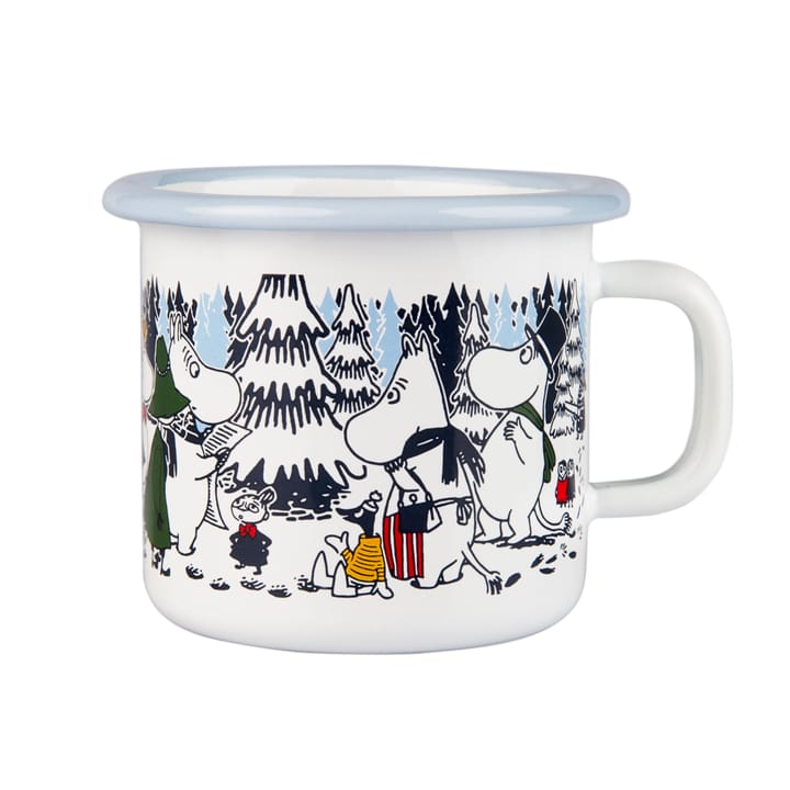 Winter forest emaljekrus, 2,5 dl Muurla