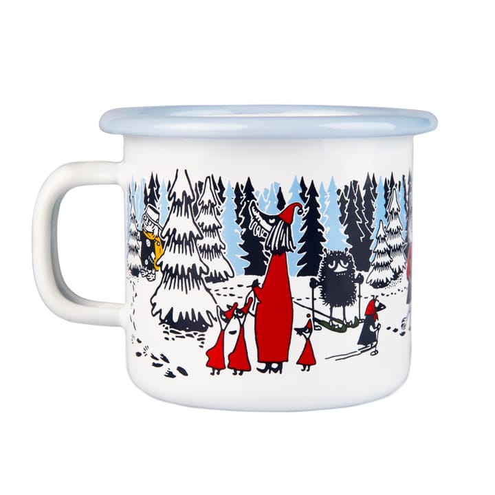 Winter forest emaljekrus, 2,5 dl Muurla