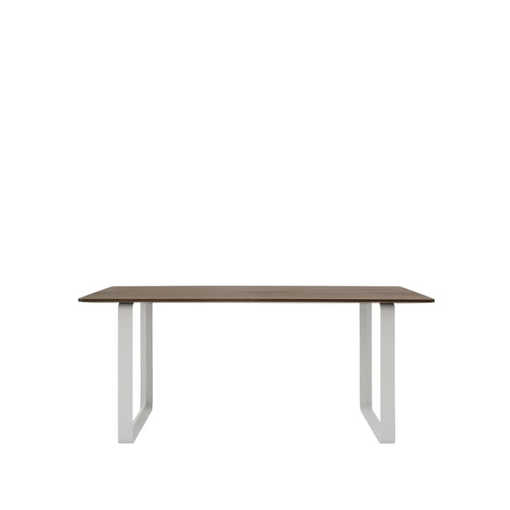 70/70 spisebord 170x85 cm - Solid Smoked Oak/Grey - Muuto