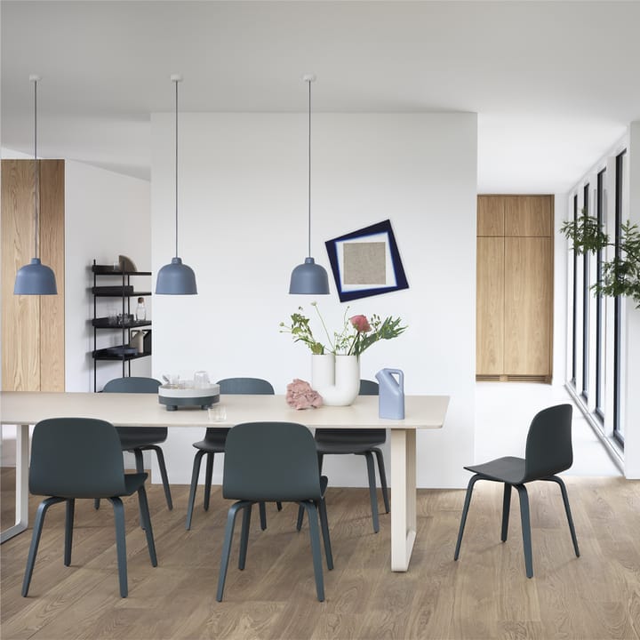 70/70 spisebord 255x108 cm, Solid Smoked Oak/Sand Muuto