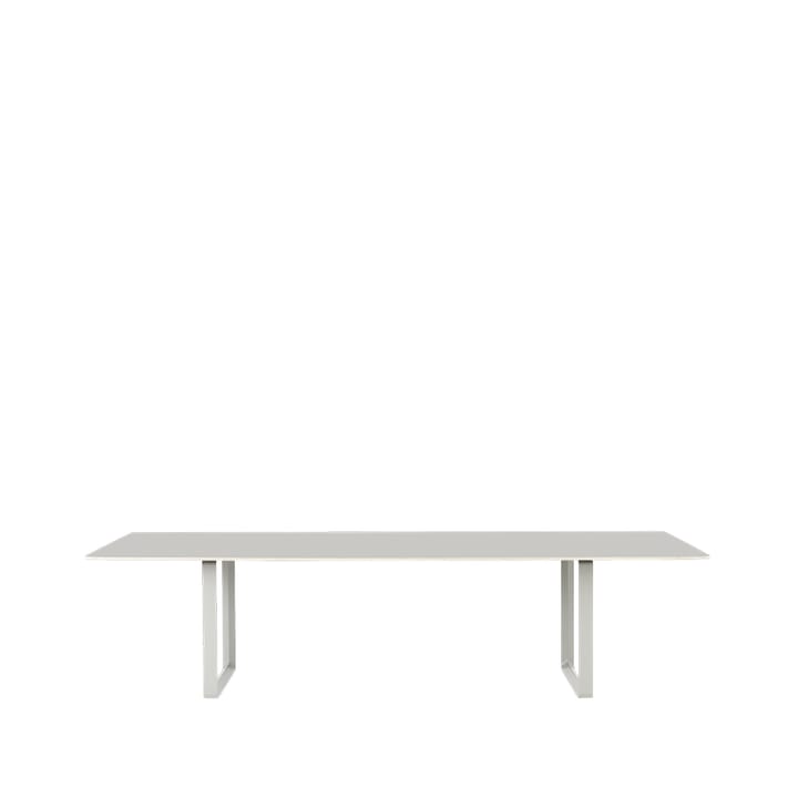 70/70 spisebord 295x108 cm - Grey linoleum/Plywood/Grey - Muuto