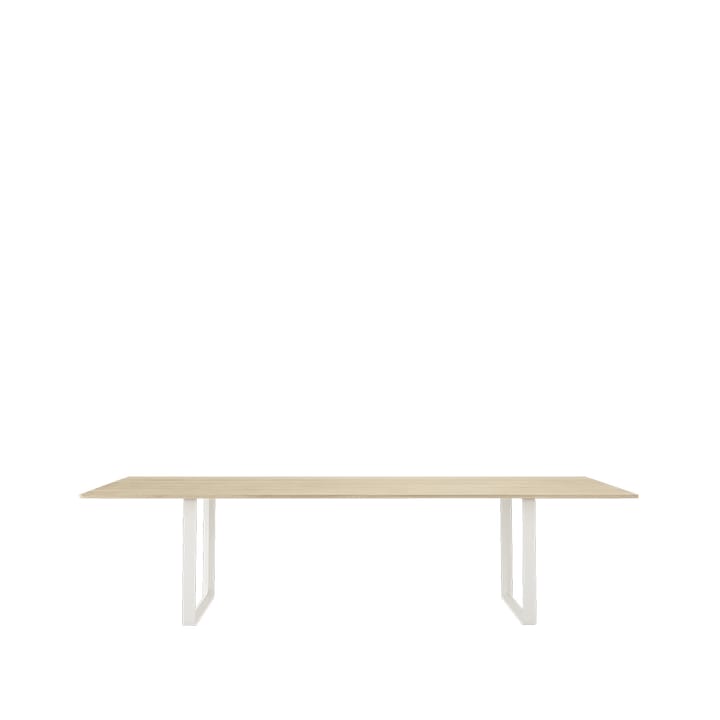 70/70 spisebord 295x108 cm - Solid oak/White - Muuto