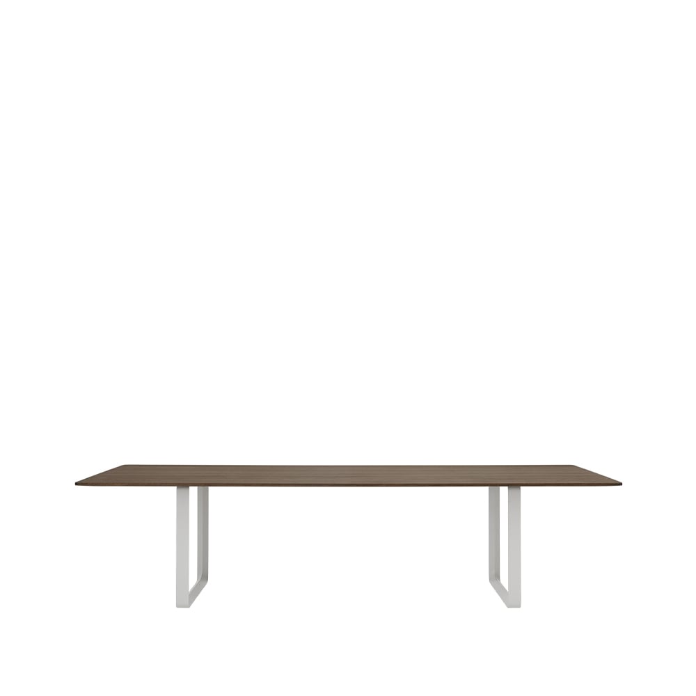 Muuto 70/70 spisebord 295x108 cm Solid Oak/Grey | Skandinavisk Design | Spiseborde | Beige