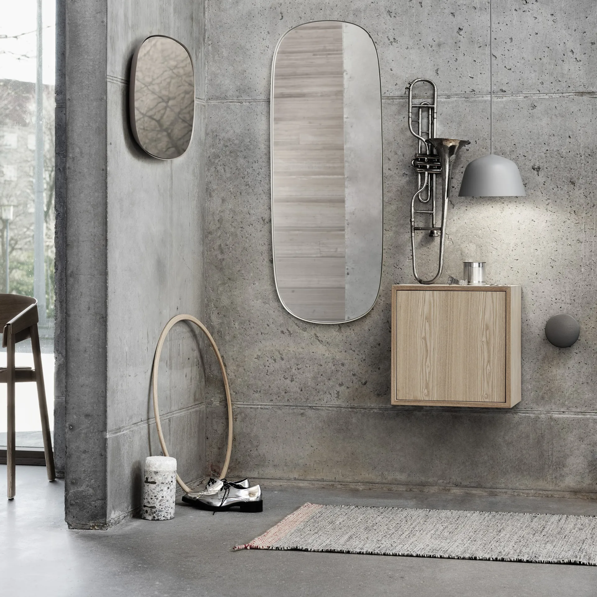 Ambit loftlampe Ø25 cm, grå Muuto