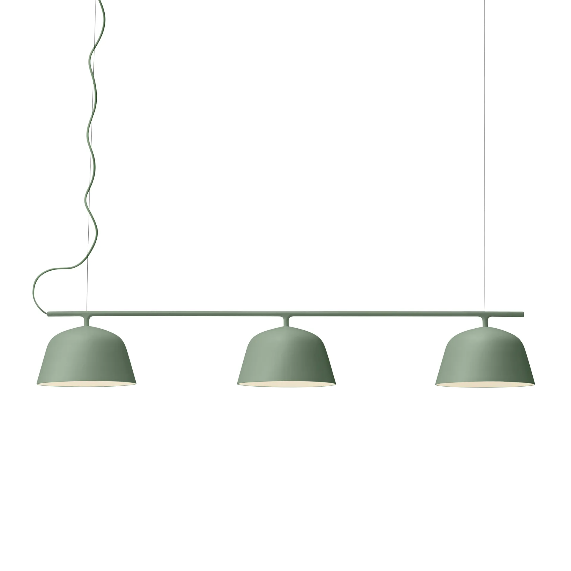 Ambit Rail loftlampe, Dusty green Muuto