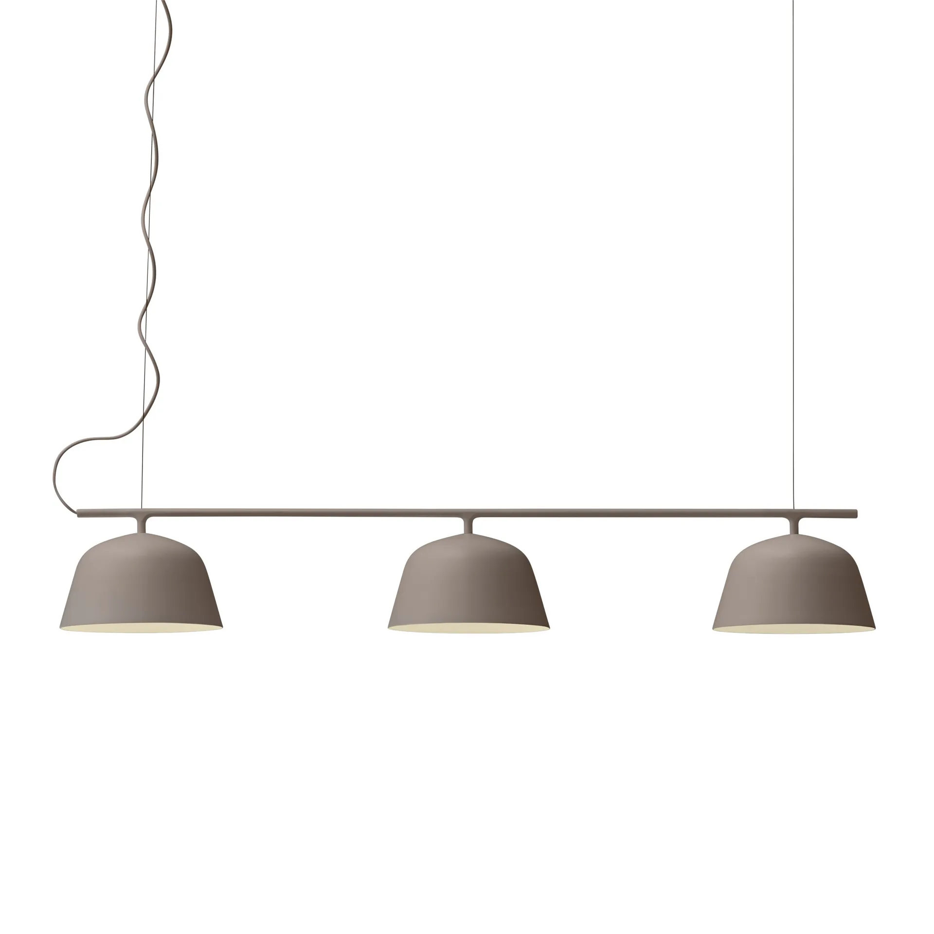 Ambit Rail loftlampe, Taupe Muuto