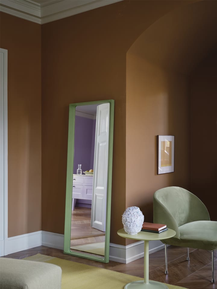 Arced spejl 170x61 cm, Light green Muuto