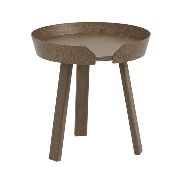 Around bord lille - Stained dark brown - Muuto