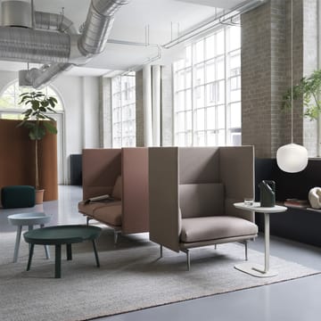 Around bord stort - Dark green - Muuto