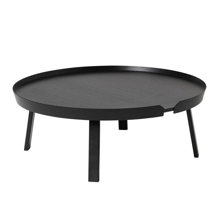 Around bord XL - sort - Muuto