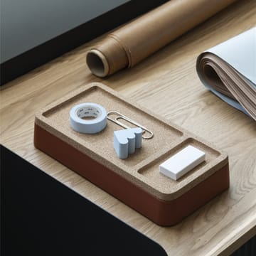 Arrange Desktop bakke 12x25 cm - Copper brown - Muuto