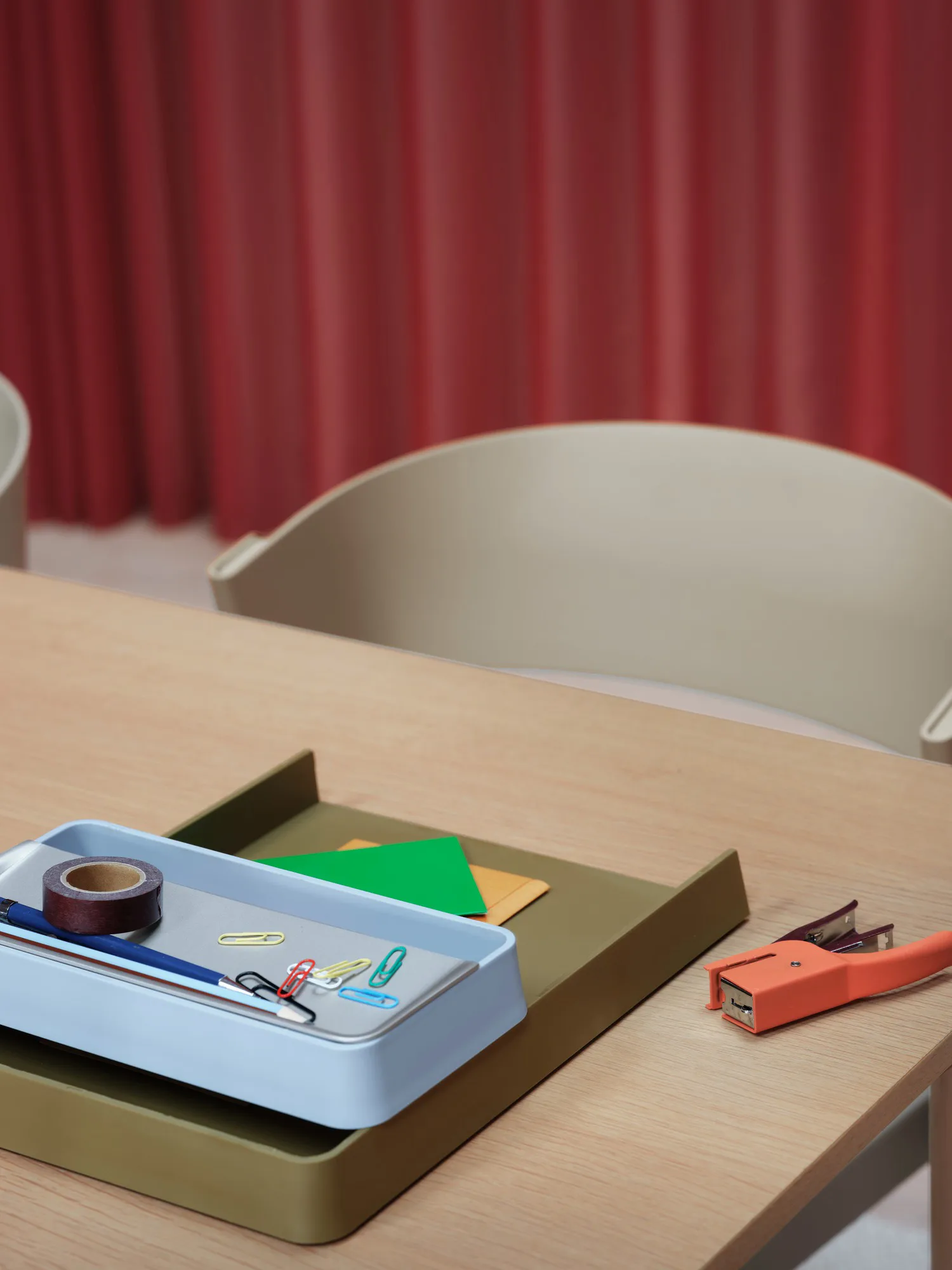 Arrange Desktop opbevaring, Configuration 2 multi colored Muuto