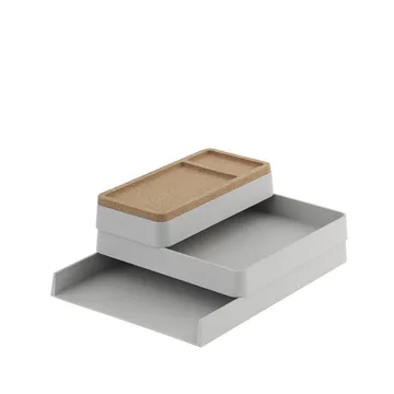 Arrange Desktop opbevaring - grey, configuration 1 - Muuto