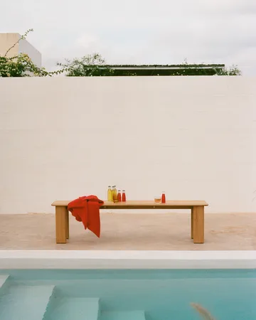 Assemble bænk - Teak, 180 cm - Muuto