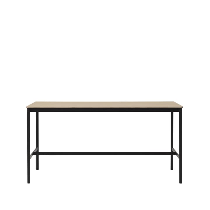 Base High barbord - oak, sort stel, krydsfinérkant, B85 L190 H95 - Muuto