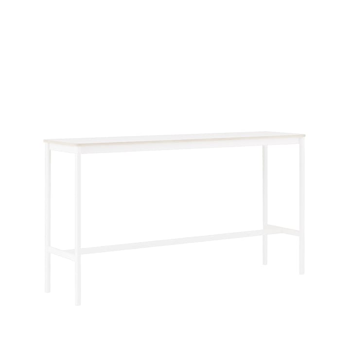 Base High barbord, white laminate, hvidt stel, krydsfinérkant, B50 L190 H105 Muuto