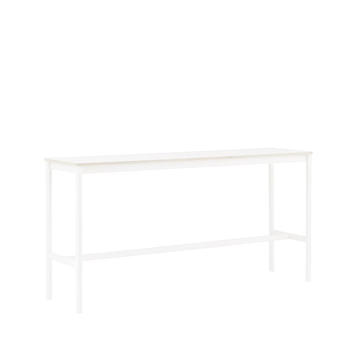 Base High barbord, white laminate, hvidt stel, krydsfinérkant, B50 L190 H95 Muuto