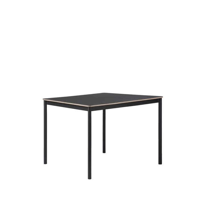 Base spisebord - black, krydsfinérkant, 140x80 cm - Muuto
