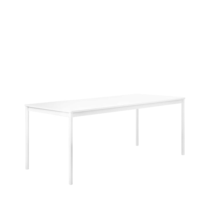 Base spisebord - White, abs kant, 190x85 cm - Muuto