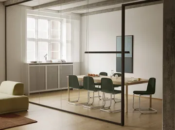 Brink Chair Cantilever Base stol - Sort-sort - Muuto