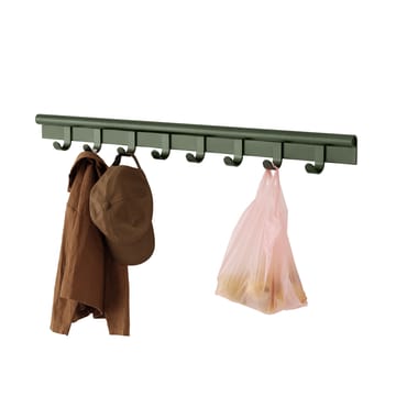 Coil knagerække 100 cm - Dark green - Muuto