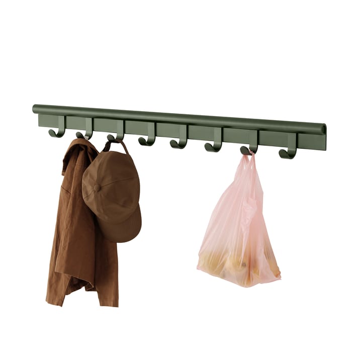 Coil knagerække 100 cm, Dark green Muuto