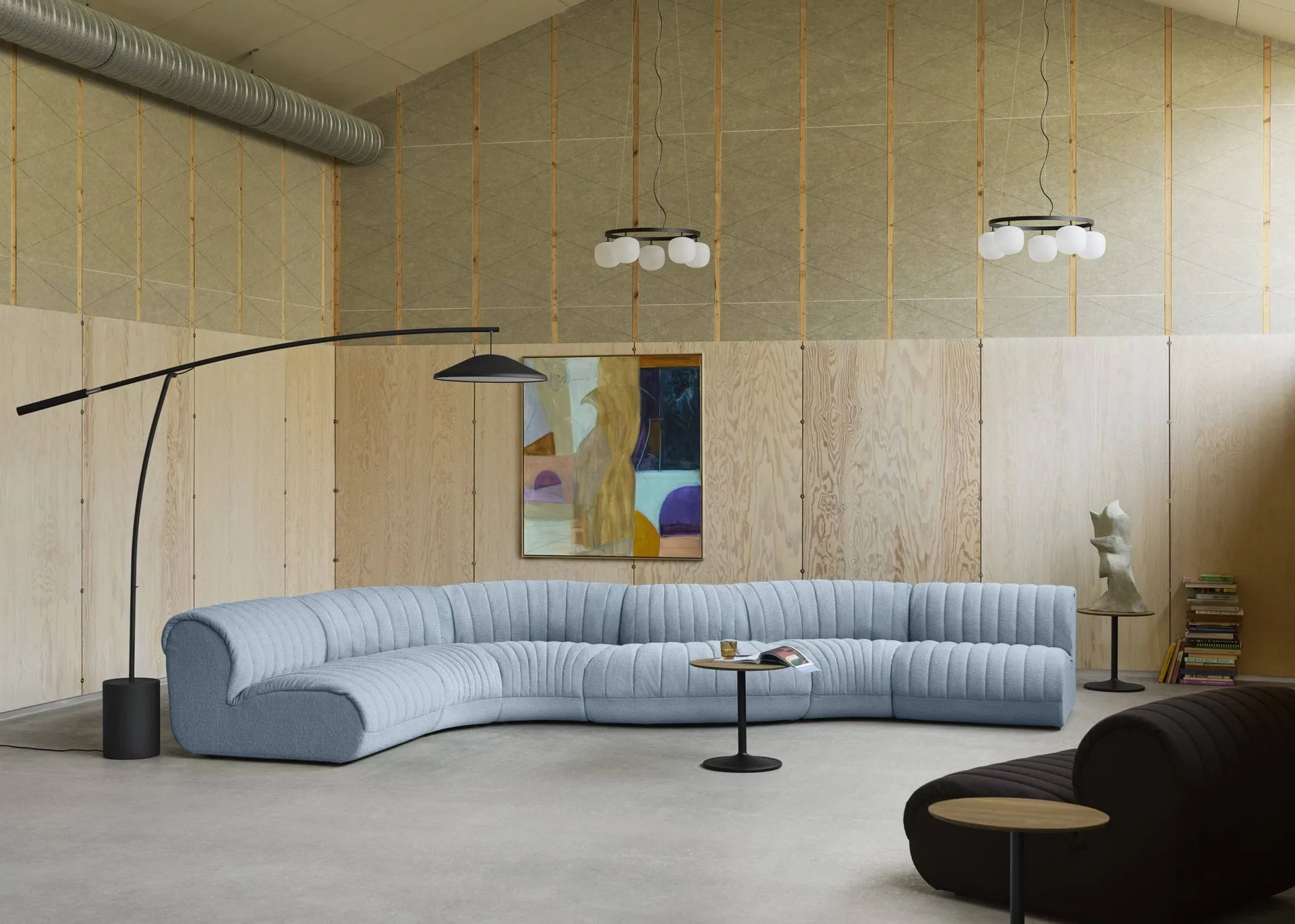 Coltre modulsofa, Konfiguration 1, turf-sand, 2-personers sofa Muuto
