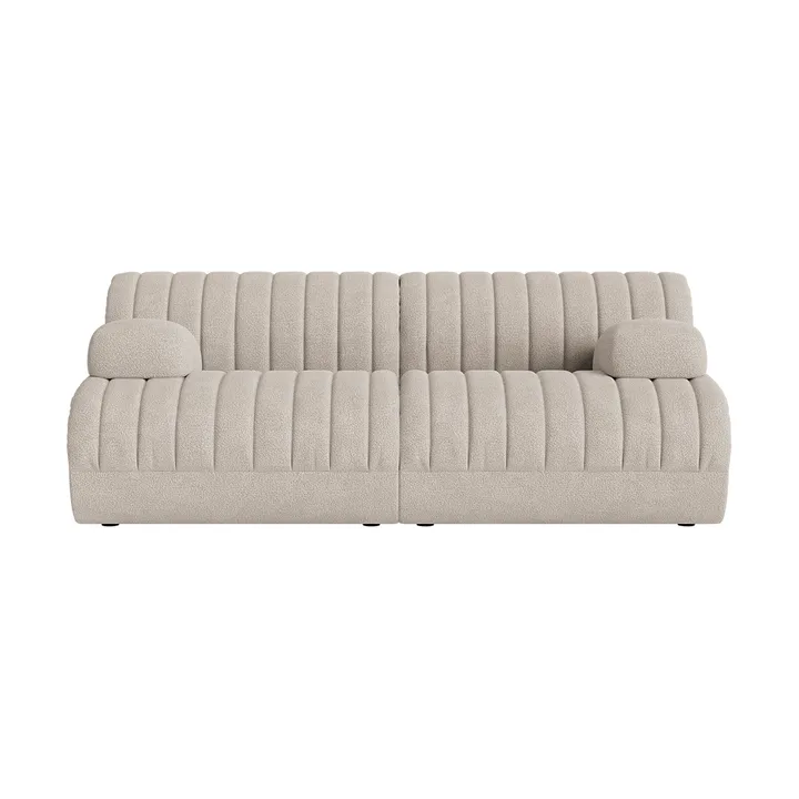 Coltre modulsofa - Konfiguration 2, turf-sand, 2-personers sofa - Muuto