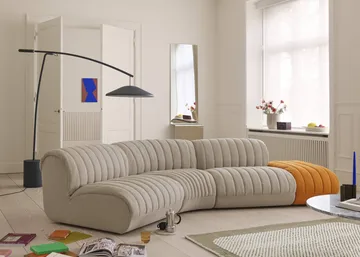 Coltre modulsofa - Konfiguration 2, turf-sand, 2-personers - Muuto
