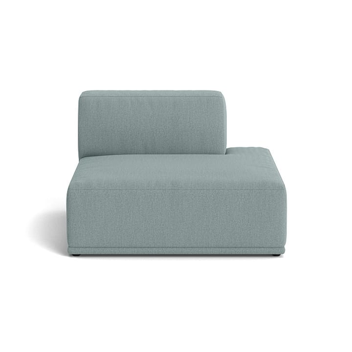 Connect soft modul Re-wool nr. 718 lyseblå - Uden armlæn (D) - Muuto